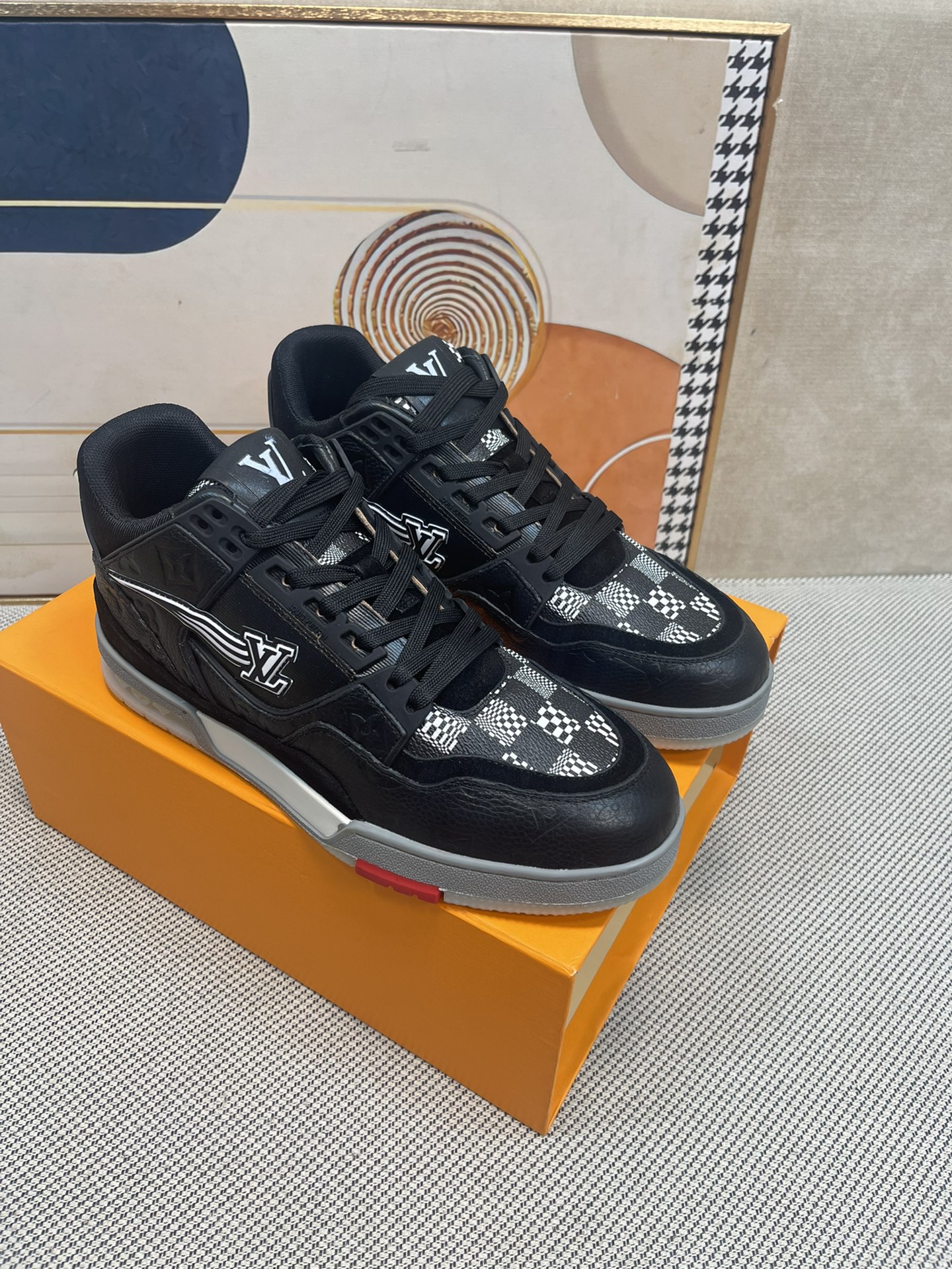 Lv Trainer Sneaker 104