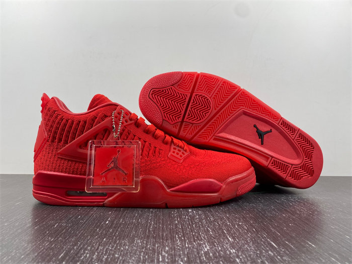 Jordan 4 Retro Flyknit Red  AQ3559-600